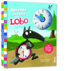 aprende la hora con lobo-orianne lallemand-9782733898987