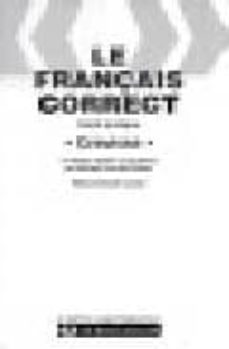 le français correct guide pratique-michele lenoble pinson-9782801111987