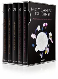 modernist cuisine. el arte y la ciencia de la cocina (estuche de acrilico con 6 volumenes)-9783836532587