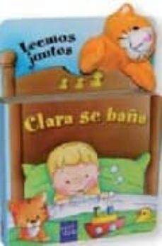 clara se baña (leemos juntos) (incluye marioneta de dedo)-9788408074687