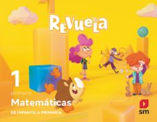 matematicas 1º primaria. trimestres serie revuela. mec-9788411826587