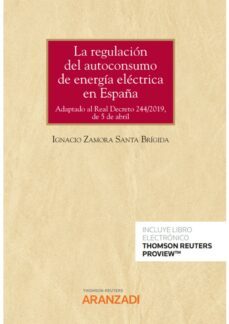 regulacion del autoconsumo de energia electrica en españa-9788413912387