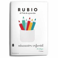 rubio. el colegio. educacion infantil 8-9788415971887