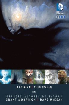 grandes autores de batman - grant morrison y dave mckean: arkham asylum-9788416152087