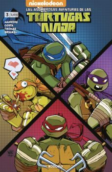 las asombrosas aventuras de las tortugas ninja 3-9788419626387