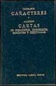 caracteres ; cartas de pescadores, campesinos, parasito y cortesa nas-9788424912987