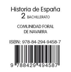 historia de españa + historia  2bto navar cast ed 2009-9788429494587