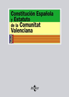 constitucion española y estatuto de la comunitat valenciana-9788430954087