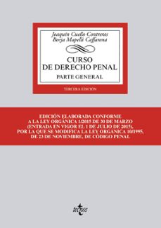 curso de derecho penal: parte general (3ª ed.)-9788430966387
