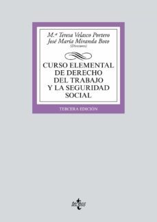 curso elemental de derecho del trabajo y la seguridad social (3ª ed.)-9788430972487