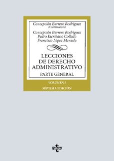 lecciones de derecho administrativo (ebook)-concepcion barrero rodriguez-pedro escribano collado-francisco lopez menudo-9788430993987