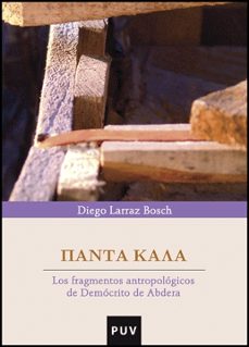 manta kaa: los fragmentos antropologicos de democrito de abdera-diego larraz bosch-9788437076287