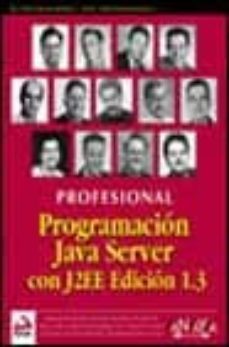 programacion java server con j2ee edicion 1.3: profesional-9788441513587