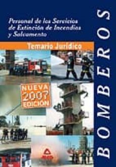 personal de los servicios de extincion de incendios y salvamento. bombero. temario juridico-9788466523387