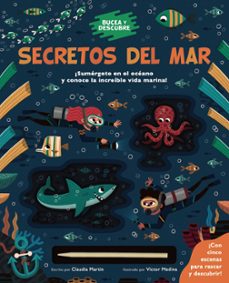 bucea y descubre: secretos del mar-claudia martin-9788469669587