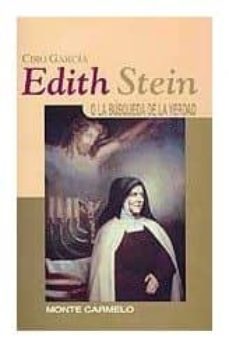 edith stein o la busqueda de la verdad-ciro garcia-9788472394087