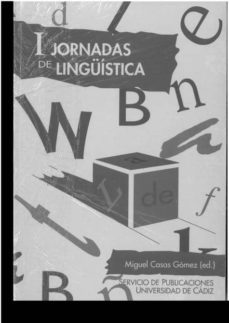 i jornadas de linguistica-miguel casas gomez-9788477863687