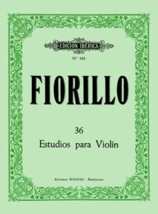 36 estudios violín-federico fiorillo-9788480204187