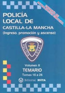 policia local de castilla-la mancha volumen ii-9788482193687