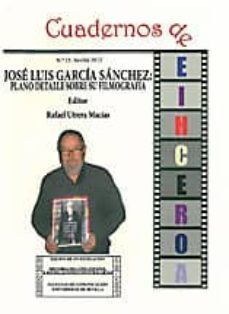 jose luis garcia sanchez: plano detalle sobre su filmografia-9788484345787