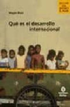 que es el desarrollo internacional-maggie black-9788484522287