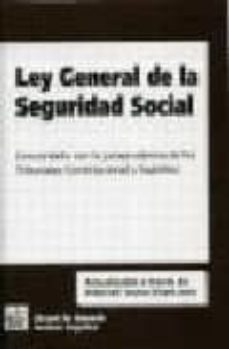 ley general de seguridad social-9788484568087