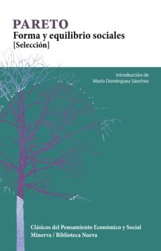 pareto: forma y equilibrio sociales (seleccion)-mario dominguez sanchez-9788488123787