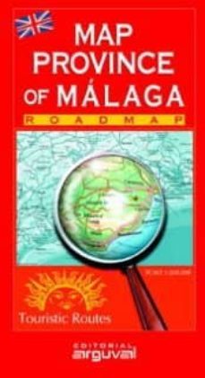 mapa de la provincia de malaga (ingles)-9788489672987