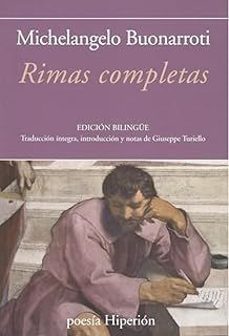 rimas completas-michelangelo buonarroti-9788490022887