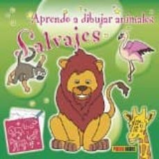 animales salvajes (aprendo a dibujar)-9788490943687