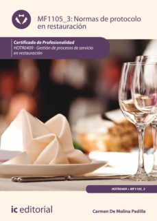 normas de protocolo en restauracion. hotr0409 (ebook)-carmen de molina padilla-9788491983187