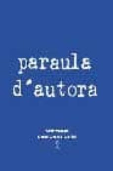 paraula d autora-9788493218287