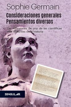 consideraciones generales. pensamientos diversos-sophie germain-9788494883187