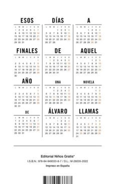 esos dias a finales de aquel año-alvaro llamas-9788494933387