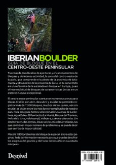 guia de bloque en el centro oeste peninsular: iberianboulder-mariano lopez-9788498294187