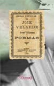 poemas. obras poeticas. tomo ii (facsimil).-jose velarde-9788498622287