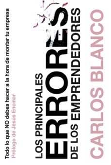 los principales errores de los emprendedores (ebook)-carlos blanco-9788498753387