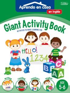 gigant activity book (age 5-6) aprendo en casa-9788499399287