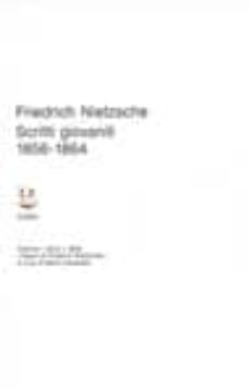 opere. vol. 1/1: scritti giovanili (1856-1864)-9788845913587