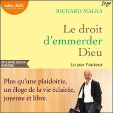 le droit d'emmerder dieu (audiolibro)-richard malka-9791035421687