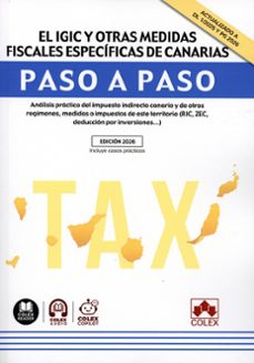 el igic y otras medidas fiscales especificas de canarias. paso a paso-9791370115487
