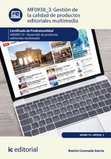 gestion de la calidad de productos editoriales multimedia. argn0110 (ebook)-beatriz coronado garcia-9791370270094