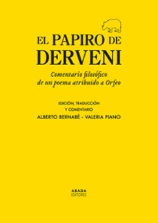 el papiro de derveni-alberto (ed.) bernabe-valeria (ed.) piano-9791387521387