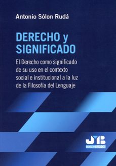 derecho y significado-antonio solon ruda-9791388084287