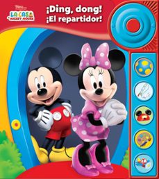 ¡ding, dong! ¡el repartidor! libro con timbre mickey-9798384602187