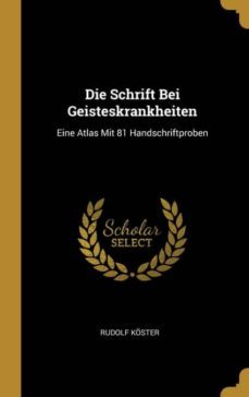 die schrift bei geisteskrankheiten-9780270174397