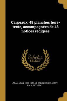 carpeaux; 48 planches hors-texte, accompagnees de 48 notices redigees-9780274588497