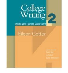 college writing 2 english for academic success-9780618230297
