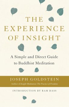 the experience of insight (ebook)-joseph goldstein-9780834840997