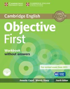 objective first workbook without answers with audio cd 4th edition (solo portugal)-9781107628397